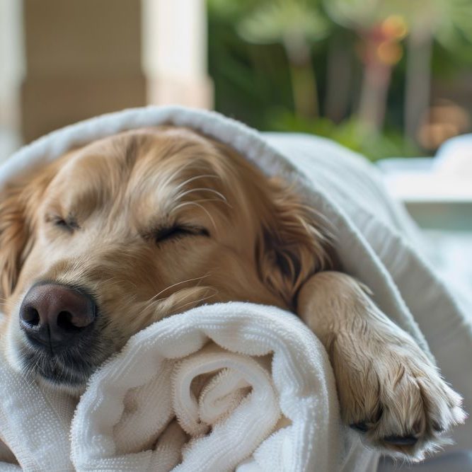 Spoiled Golden Retriever